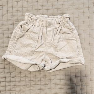 Zara kids corduroy shorts (girls)